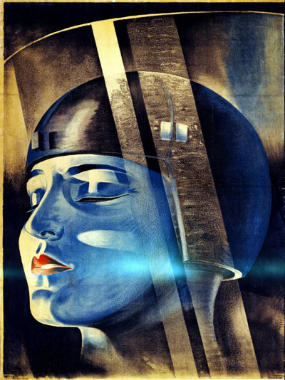 Metropolis Movie Poster - Fritz Lang's Sci-Fi Classic Movie Poster | Film Wall Art Print