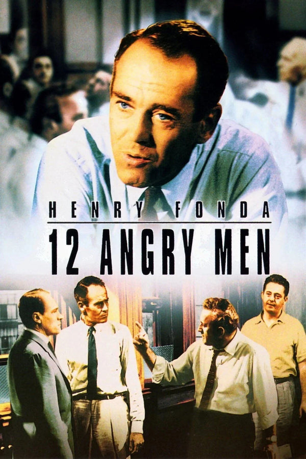 12 Angry Men (1957) – Premium Crime Drama Poster - Premium Movie Poster