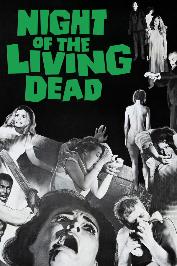 1968 Night of the Living Dead Poster Art - Premium Movie Poster