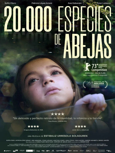 20000 Especies de Abejas Movie Poster | Spanish Film Movie Poster | Film Wall Art Print