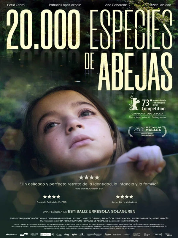 20000 Especies de Abejas Movie Poster | Spanish Film Movie Poster | Film Wall Art Print