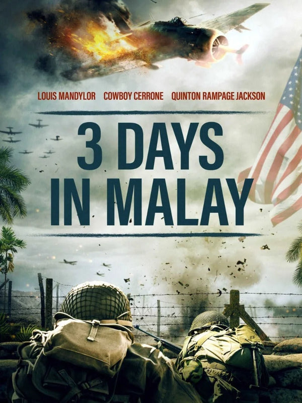 3 Days in Malay Movie Poster - Thriller Film Artwork Movie Poster | Film Wall Art Print