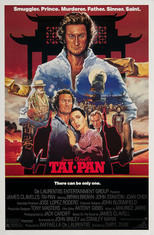 Tai-Pan (1986) Adventure Movie Poster – Epic Tale of Power & Intrigue Movie Poster | Film Wall Art Print