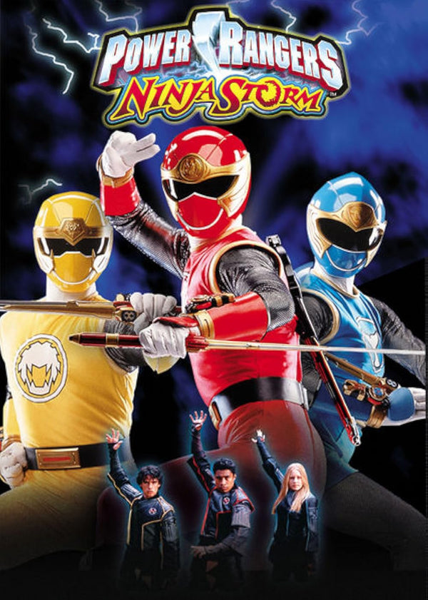 Power Rangers: Ninja Storm Action Adventure Family Kids TV Series Poster Movie Poster | Film Wall Art Print