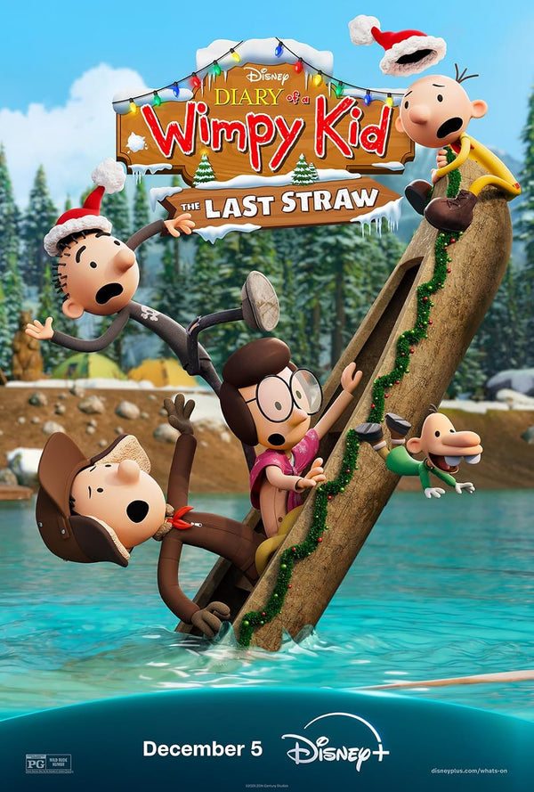 Diary of A Wimpy Kid: The Last Straw (2025) Movie Poster | Film Wall Art Print