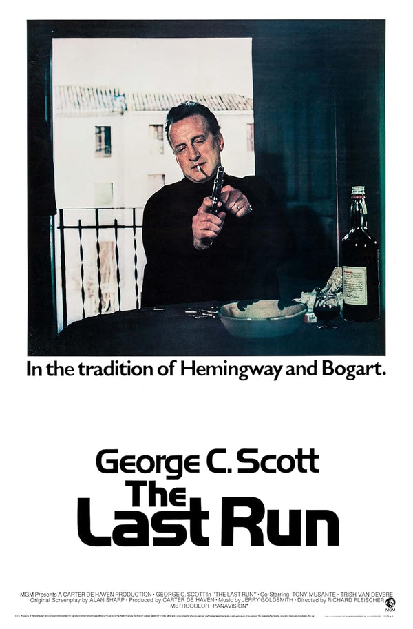 Last Run (1971) - Action Crime Drama Movie Poster Movie Poster | Film Wall Art Print