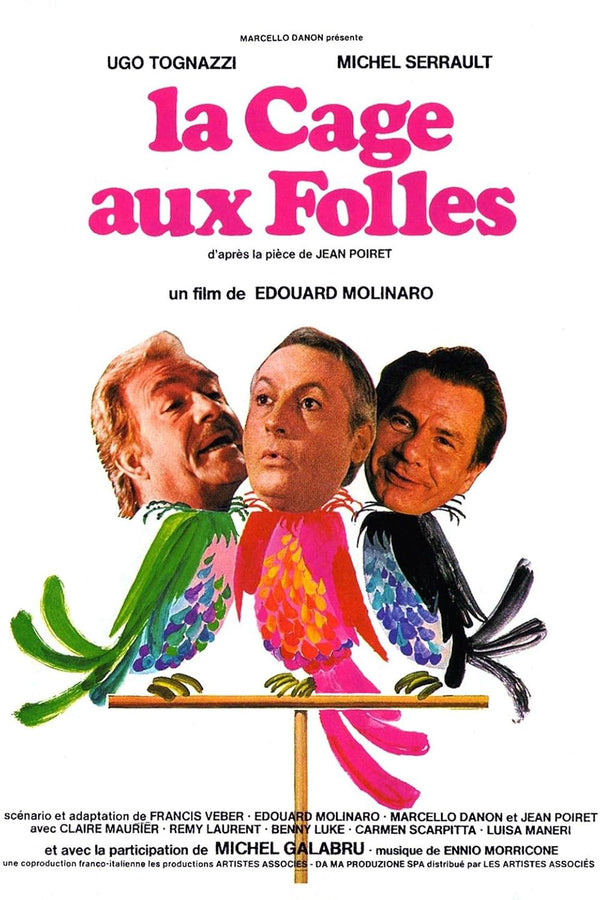 La Cage Aux Folles (1978) Movie Poster - High Quality Print Movie Poster | Film Wall Art Print