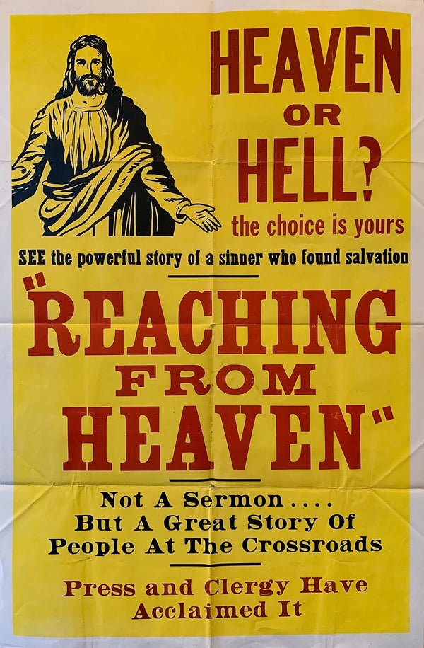 Reaching from Heaven (1948) – Heartwarming Drama & Romance Classic Movie Poster | Film Wall Art Print