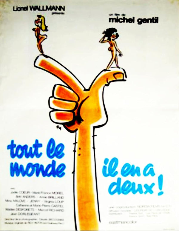 French Way (1974) - Classic Comedy Drama Poster Movie Poster | Film Wall Art Print