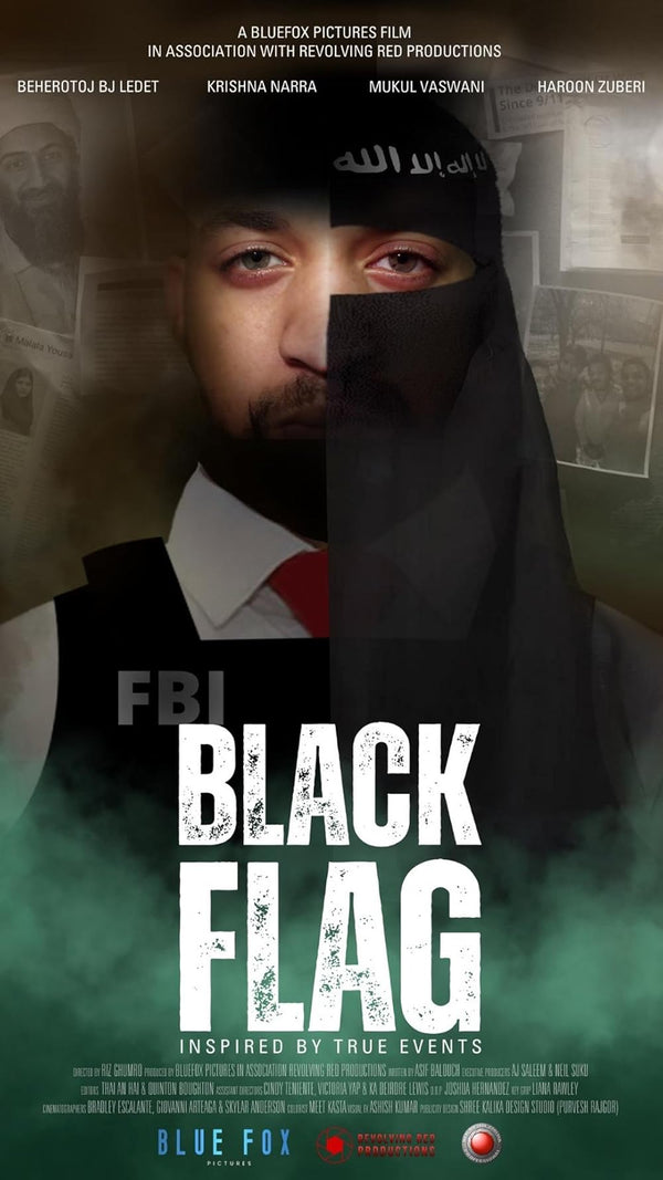 Black Flag (2025) - Intense Drama Movie Poster Movie Poster | Film Wall Art Print