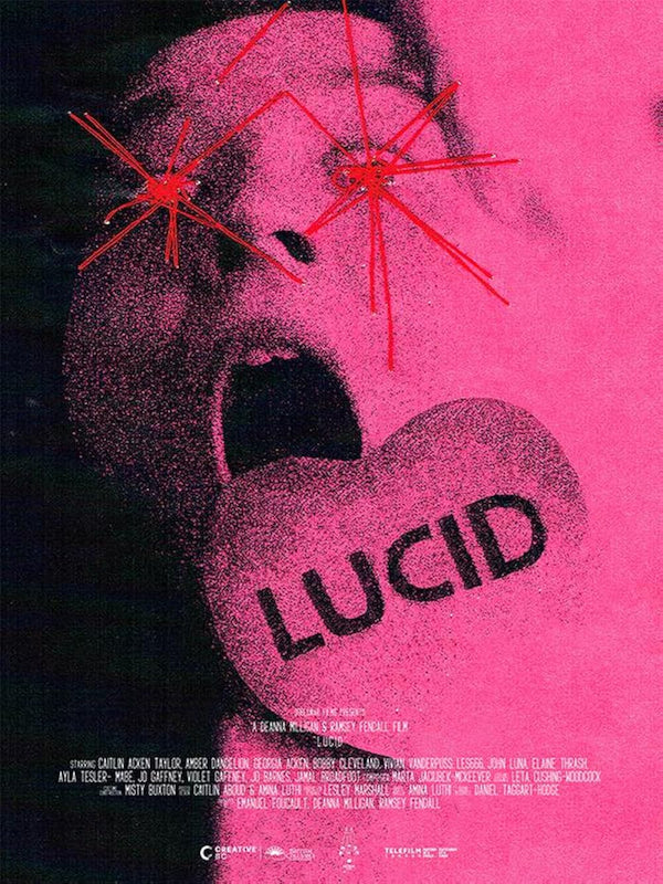 Lucid (2025) - Unleash Your Fears | Horror Movie Poster Movie Poster | Film Wall Art Print