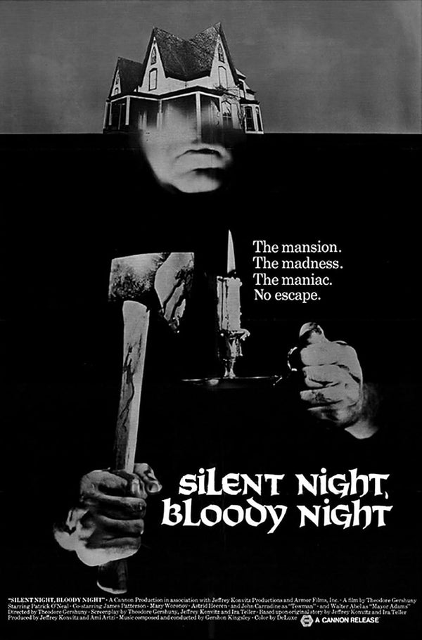 Silent Night Bloody Night (1972) – Chilling Horror Thriller Mystery Movie Poster | Film Wall Art Print