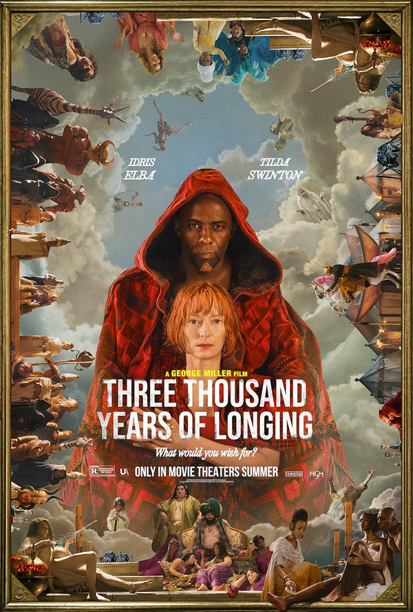 Three Thousand Years of Longing (2022) - Fantasy Romance Drama Movie Movie Poster | Film Wall Art Print