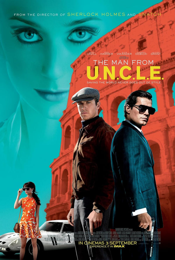 Man from U.N.C.L.E. (2015) Action Adventure Comedy Movie Poster Movie Poster | Film Wall Art Print