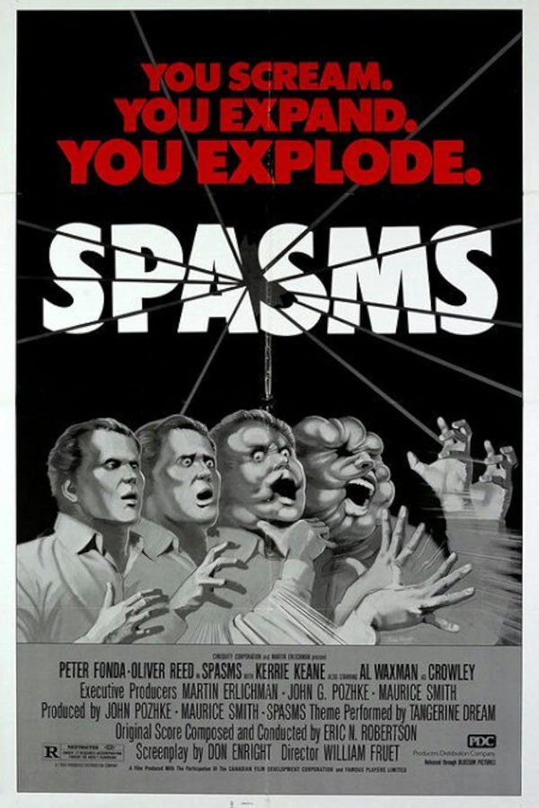 Spasms (1983) - A Chilling Horror Sci-Fi Movie Poster Movie Poster | Film Wall Art Print