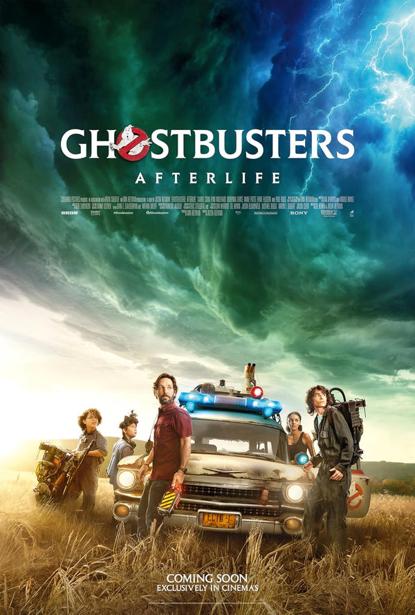 Ghostbusters Afterlife 2021 Official Poster - Adventure, Comedy, Fantasy Movie Poster | Film Wall Art Print