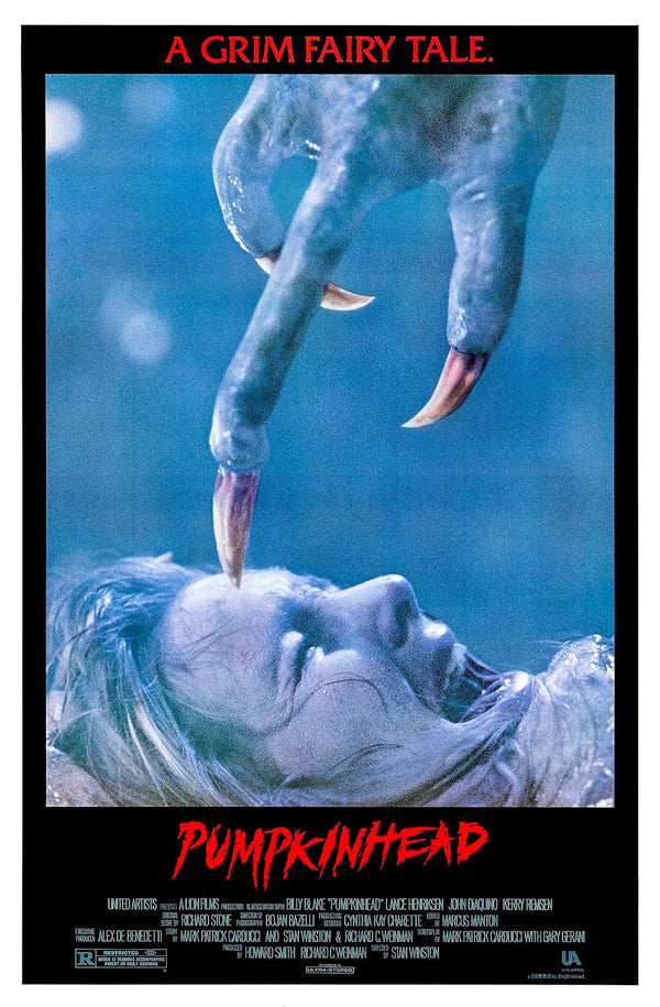 Pumpkinhead (1988) - Classic Fantasy Horror Poster Movie Poster | Film Wall Art Print