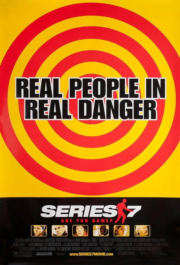 Series 7 (2001) – Hilarious Thriller Movie Poster Movie Poster | Film Wall Art Print
