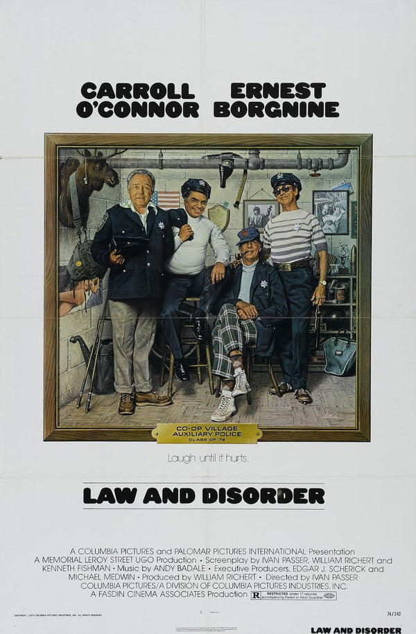 Law and Disorder (1974) - Comedy Crime Drama Movie Poster Movie Poster | Film Wall Art Print