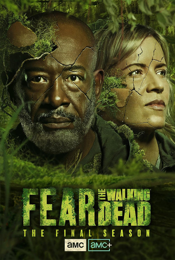 Fear the Walking Dead: Zombie Apocalypse Drama & Survival Thrills Movie Poster | Film Wall Art Print