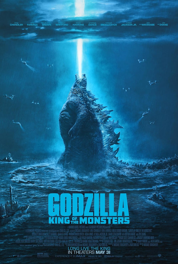 Godzilla, King of the Monsters! Movie Poster - Classic Kaiju Art Movie Poster | Film Wall Art Print