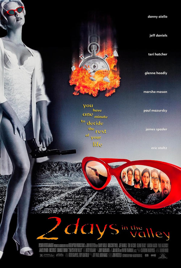 2 Days In The Valley (1996) Comedy Crime Thriller Movie Movie Poster | Film Wall Art Print