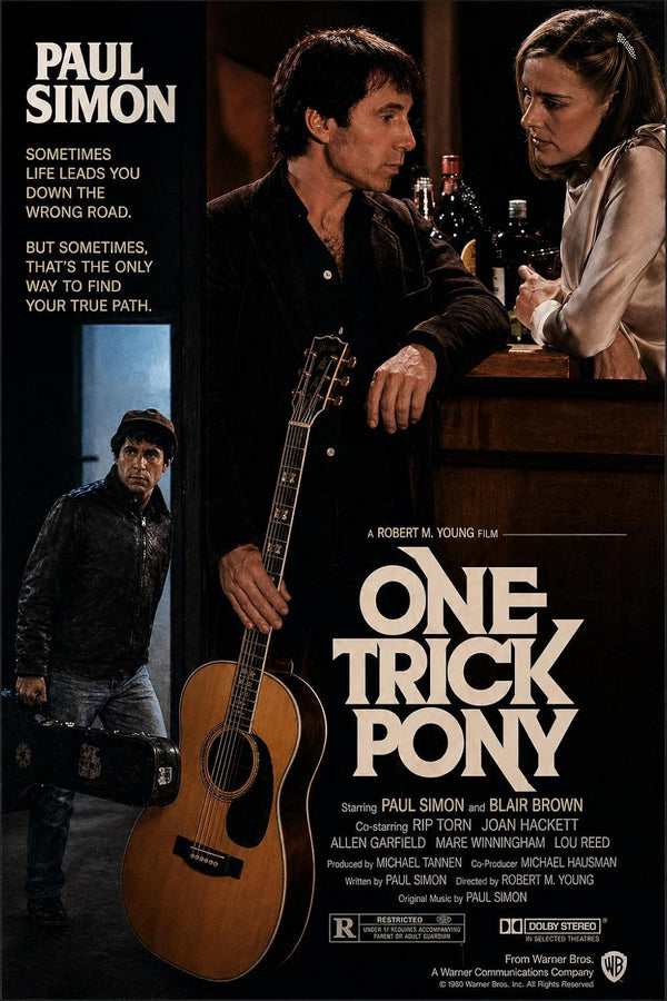 One Trick Pony (1980) - Comedy, Drama, Music Movie Poster Movie Poster | Film Wall Art Print