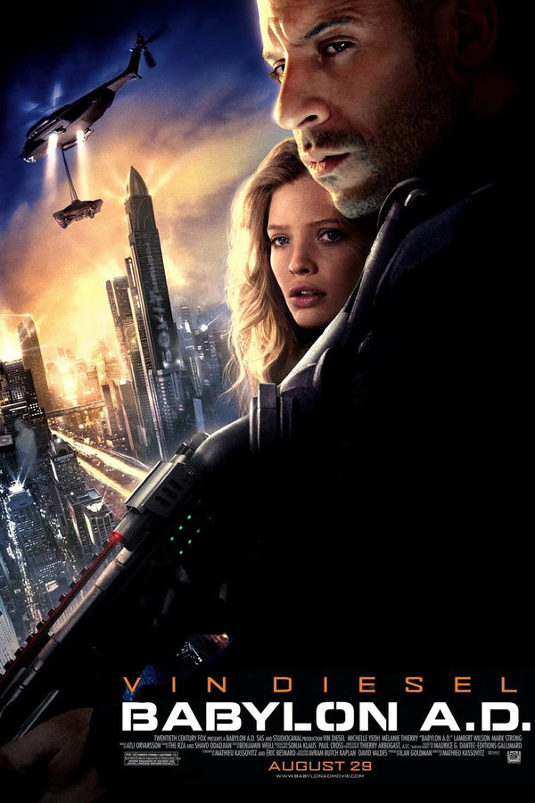Babylon A.D. (2008) – Action Adventure Sci-Fi Movie Poster Movie Poster | Film Wall Art Print