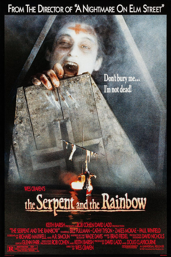 Serpent & The Rainbow (1988) – Fantasy Horror Movie Poster Movie Poster | Film Wall Art Print