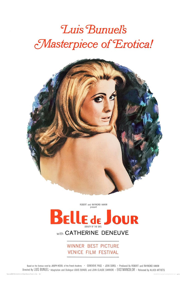 Belle de Jour (1967) - Drama, Romance Film with Catherine Deneuve Movie Poster | Film Wall Art Print