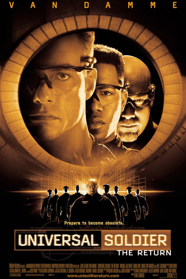 Universal Soldier: The Return (1999) - Action Sci-Fi Movie Poster Movie Poster | Film Wall Art Print
