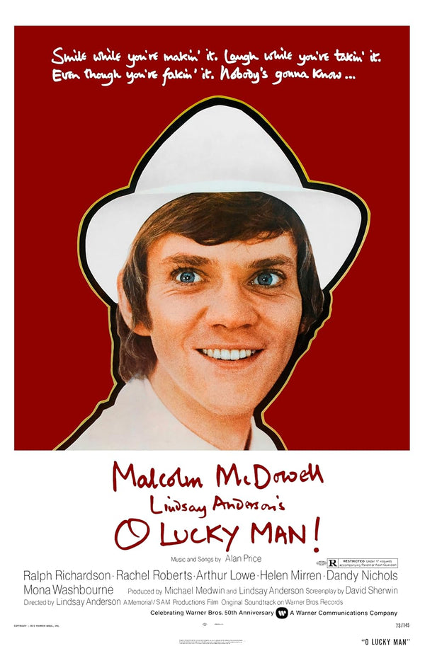 O Lucky Man (1973) - A Quirky Comedy-Drama-Fantasy Film Movie Poster | Film Wall Art Print