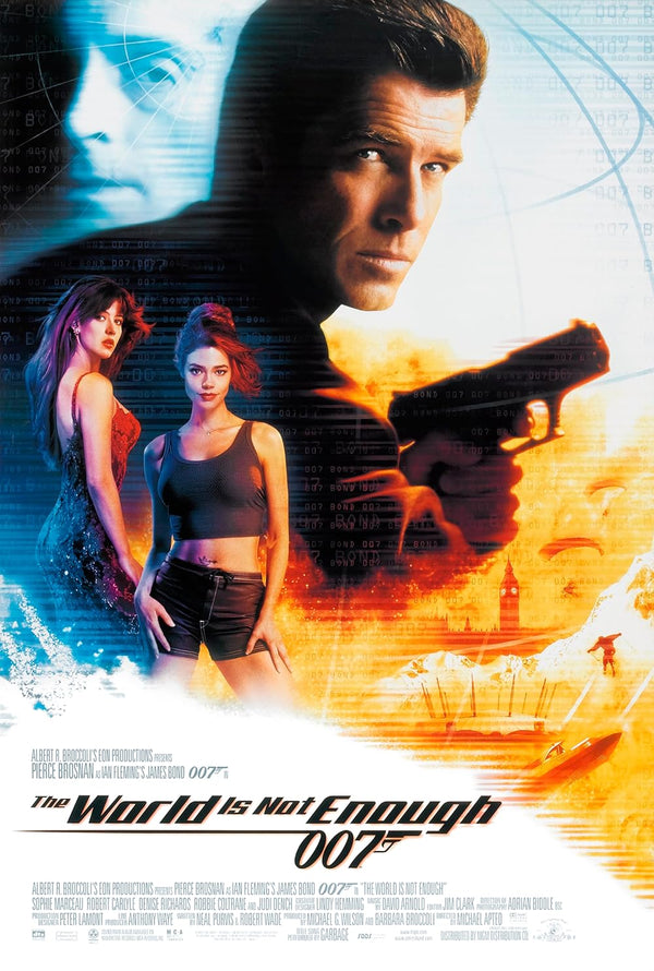 World Is Not Enough (1999) Action, Adventure, Thriller Movie Poster Movie Poster | Film Wall Art Print