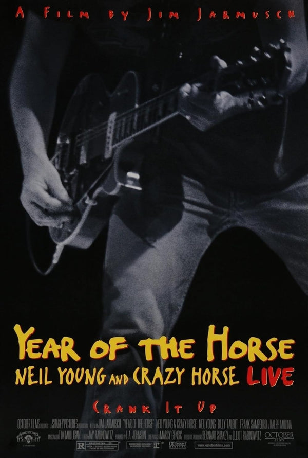 Year of the Horse (1997) - Music Documentary Movie Poster | Film Wall Art Print