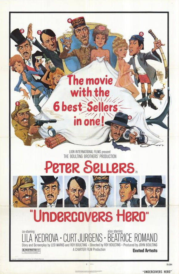 Undercovers Hero (1974) - Classic Comedy Movie Poster Movie Poster | Film Wall Art Print