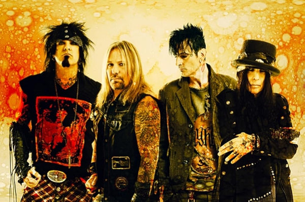 Motley Crue Music Video Poster - Iconic Rock Band Artwork Movie Poster | Film Wall Art Print