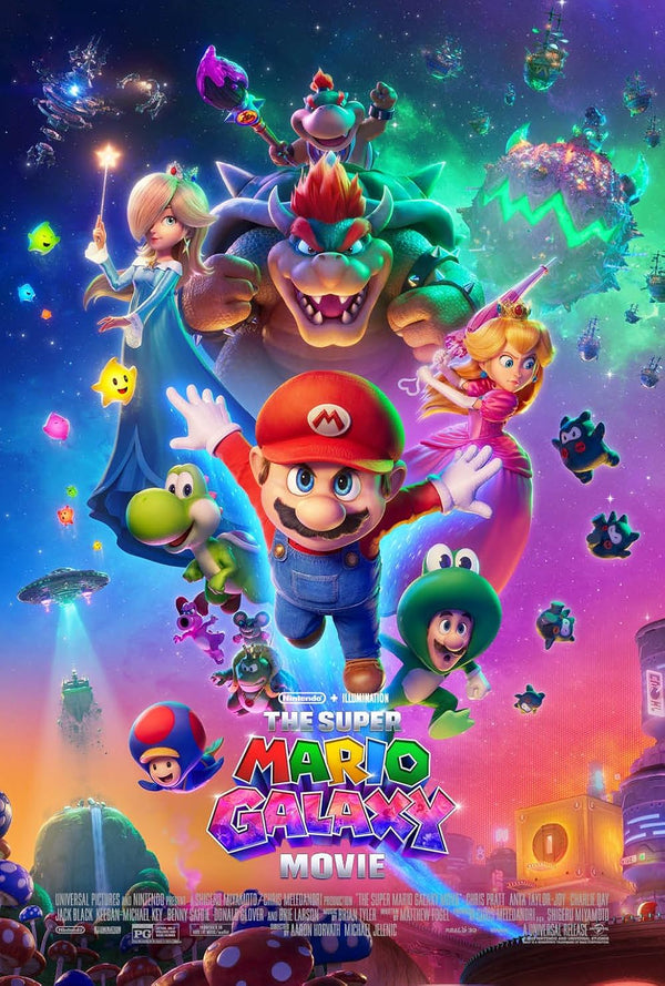 Super Mario Galaxy Movie Poster - Official Artwork & Design Movie Poster | Film Wall Art Print