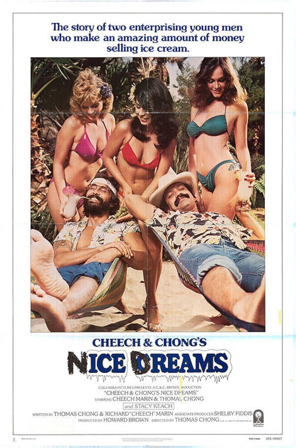 Nice Dreams (1981) - Hilarious Comedy Crime Movie Poster Movie Poster | Film Wall Art Print