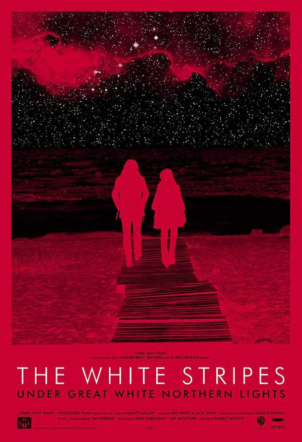 The White Stripes Documentary (2009) – Rock Legends Movie Poster | Film Wall Art Print