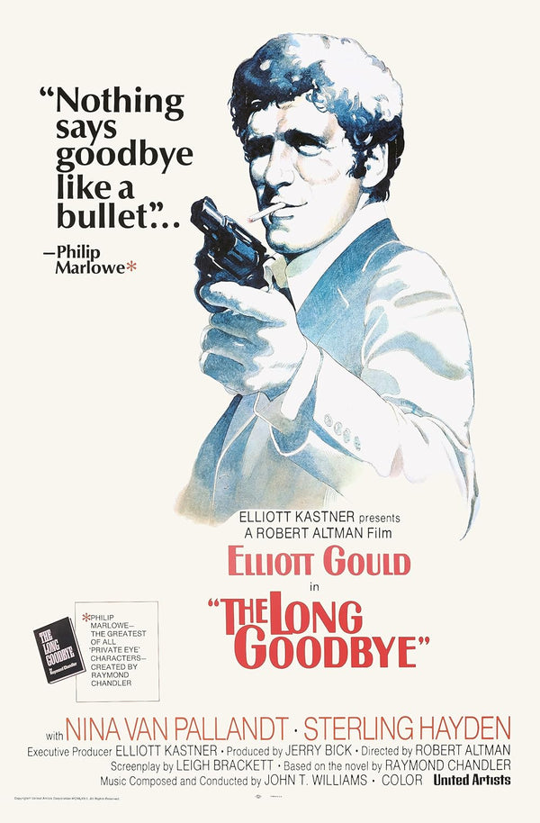 The Long Goodbye (1973) - Classic Comedy Crime Drama Poster Movie Poster | Film Wall Art Print