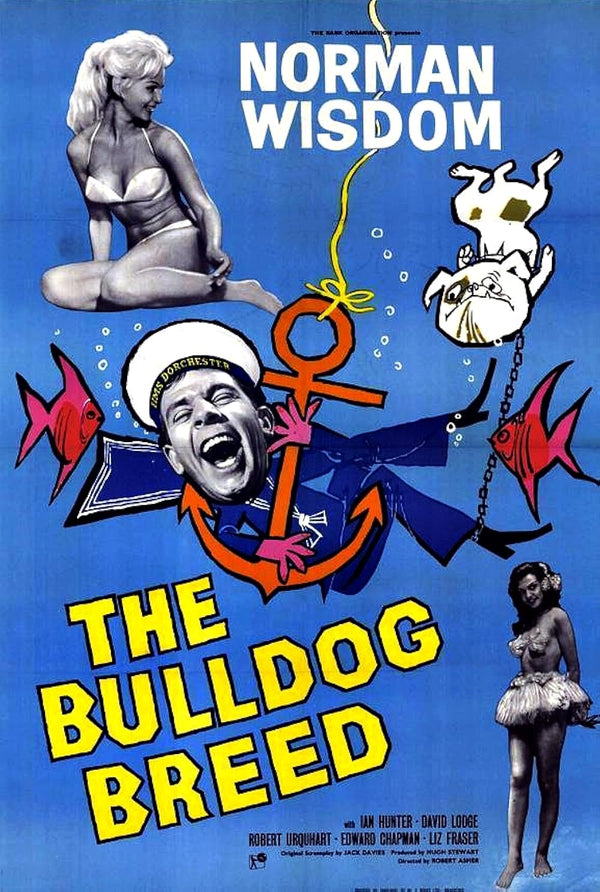 Bulldog Breed (1960) - Hilarious Comedy Classic Laughs Movie Poster | Film Wall Art Print
