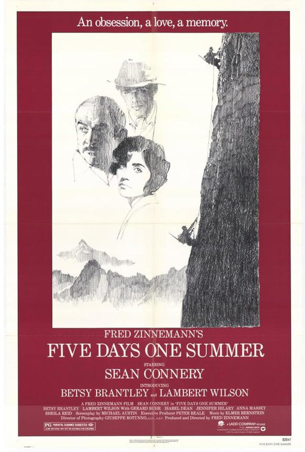 Five Days One Summer (1982) - Drama Movie Poster Movie Poster | Film Wall Art Print