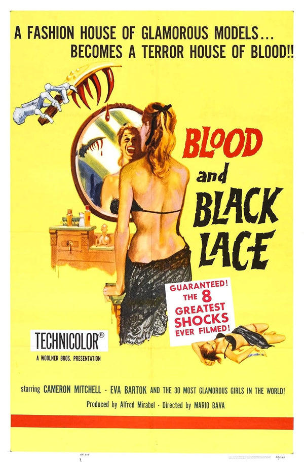 Blood and Lace (1964) – Crime, Drama, Horror Movie Poster Movie Poster | Film Wall Art Print