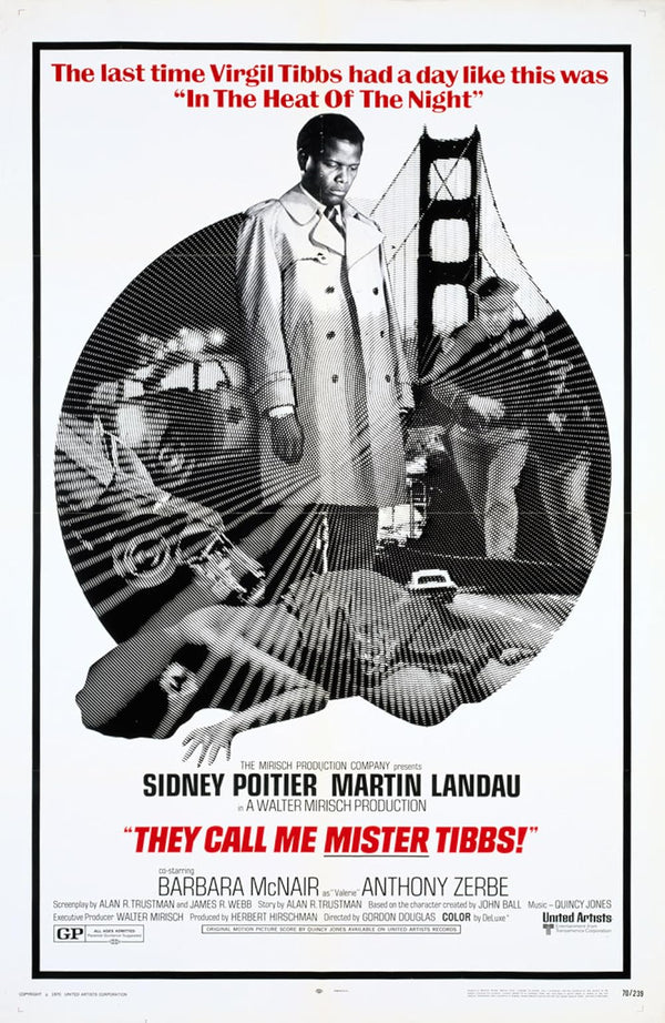 They Call Me Mister Tibbs! (1970) – Crime Drama Mystery Movie Movie Poster | Film Wall Art Print