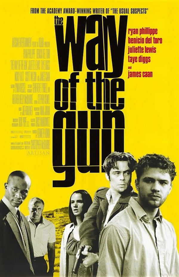 Way of the Gun (2000) - Action Crime Drama Movie Poster Movie Poster | Film Wall Art Print