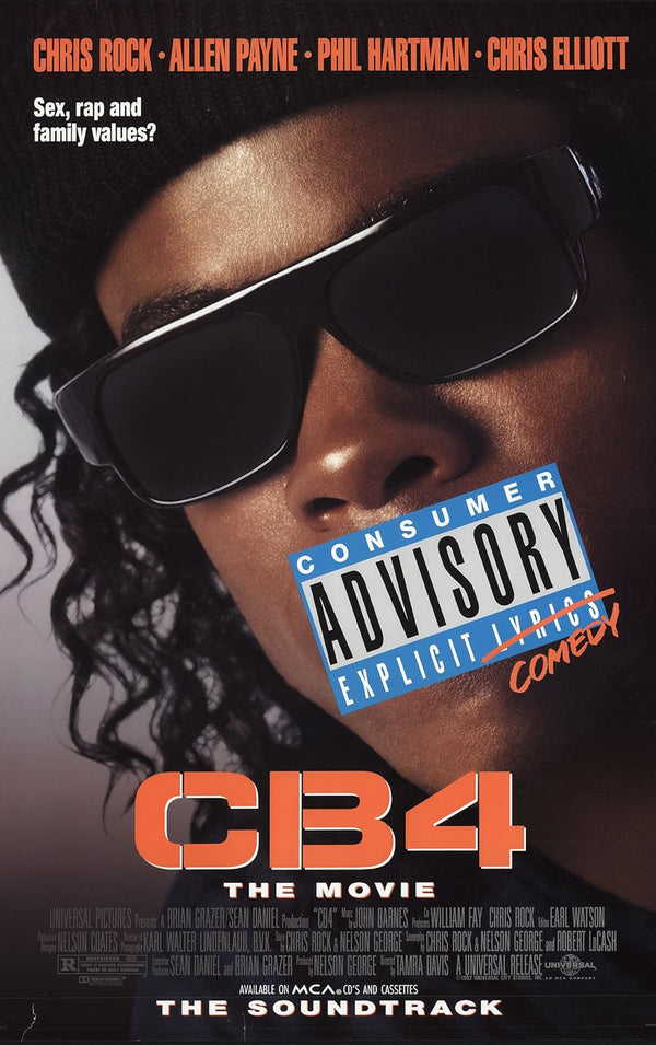 CB4 (1993) - Hilarious Comedy & Music Movie Poster Movie Poster | Film Wall Art Print