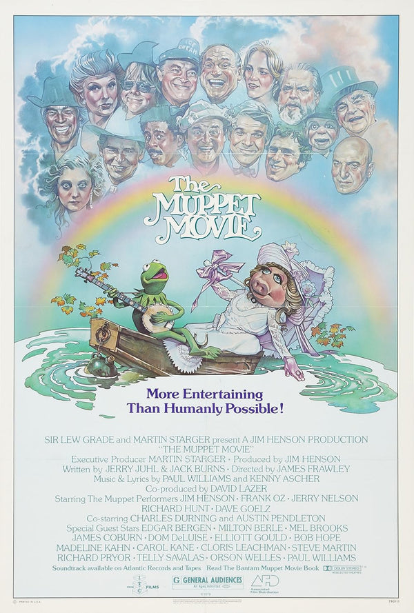 The Muppet Movie Poster - Classic Film Art & Collectibles Movie Poster | Film Wall Art Print