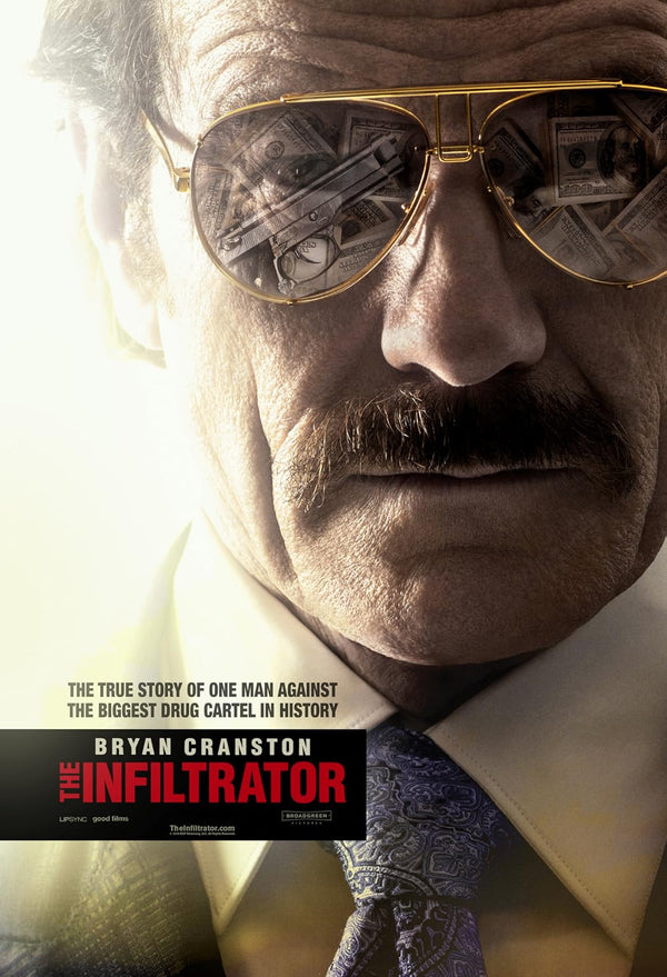 Infiltrator (2016) Movie Poster – Crime Drama Biography Movie Poster | Film Wall Art Print