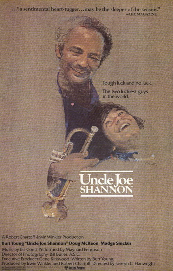 Uncle Joe Shannon (1978) - Classic Drama Movie Poster Movie Poster | Film Wall Art Print