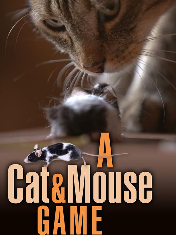 Cat and Mouse: A Thrilling Wildlife Documentary Movie Poster | Film Wall Art Print